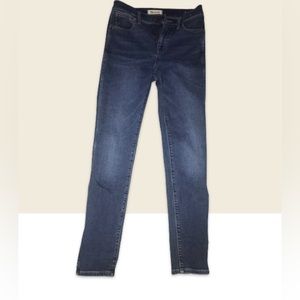 Madewell 10” high rise skinny jeans
